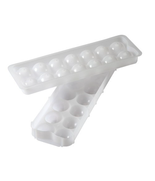 Cube à glace rond avec 14 sphères de 1" de Hutzler