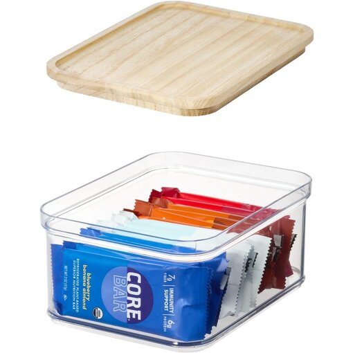 iDesign iDesign Rosanna Pansino Collection Plastic Canister with Lid, 6x8"