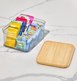 iDesign iDesign Rosanna Pansino Collection Plastic Canister with Lid, 6x8"