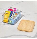 iDesign iDesign Rosanna Pansino Collection Plastic Canister with Lid, 6x8"