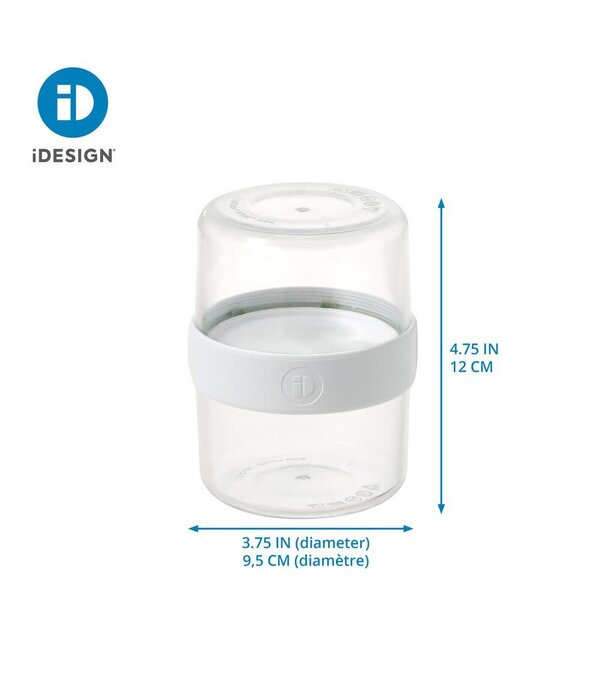 iDesign iDesign Small Stack n’ Snack Storage Canister, 17oz