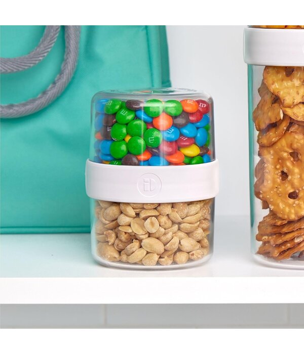 iDesign iDesign Small Stack n’ Snack Storage Canister, 17oz