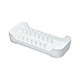 iDesign Plastic Small Dish Drying Rack, White