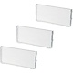 iDesign Rosanna Pansino Clear Plastic Dividers, 3 Pack