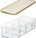 iDesign iDesign Rosanna Pansino Clear Plastic Dividers, 3 Pack