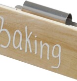 iDesign Étiquettes en bois clipables pour bacs de rangement Rosanna Pansino, ens/3 de iDesign