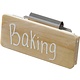 Étiquettes en bois clipables pour bacs de rangement Rosanna Pansino, ens/3 de iDesign