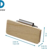 iDesign Étiquettes en bois clipables pour bacs de rangement Rosanna Pansino, ens/3 de iDesign