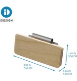 iDesign Étiquettes en bois clipables pour bacs de rangement Rosanna Pansino, ens/3 de iDesign