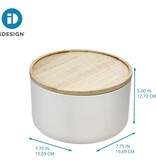 iDesign Bol à mélanger en plastique moyen avec couvercle Rosanna Pansino de iDesign