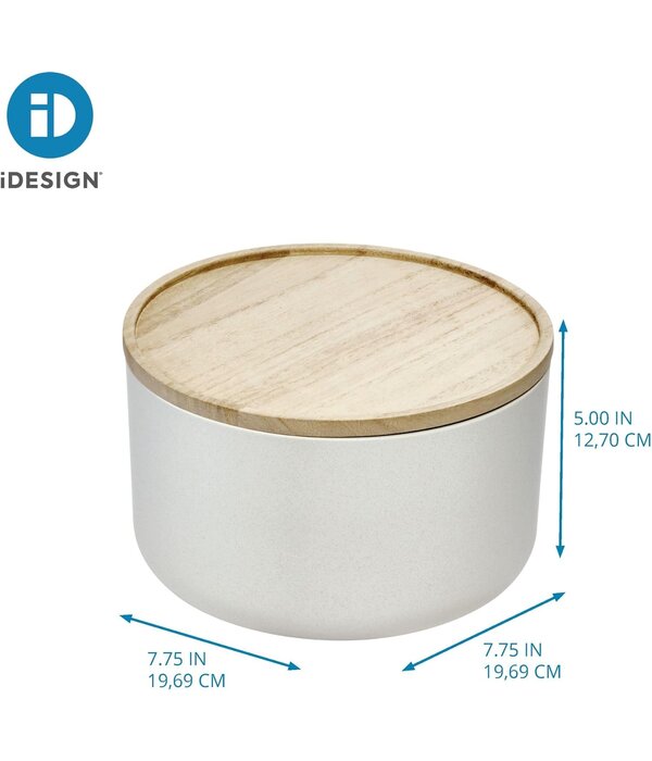 iDesign Bol à mélanger en plastique moyen avec couvercle Rosanna Pansino de iDesign
