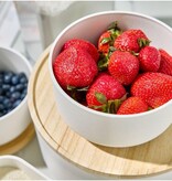 iDesign iDesign Plastic Small Mixing Bowl with Lid, Rosanna Pansino Collection
