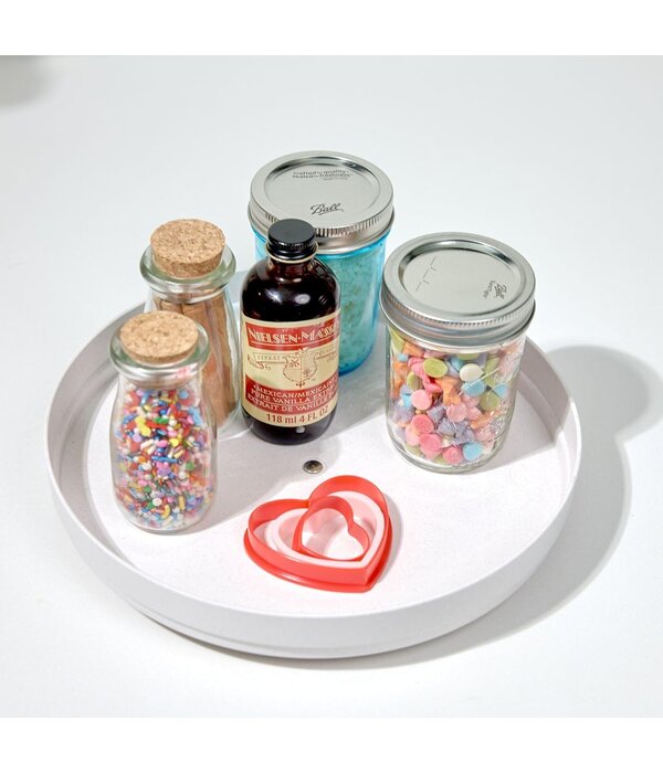 iDesign iDesign 10" Lazy Susan Turntable Organizer, Rosanna Pansino Collection
