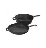 Lodge 3 L Cast Iron Combo Cooker