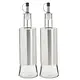 Bouteilles pour huile/vinaigre en inox, ens/2 de Trudeau