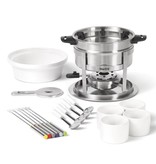 Starfrit Starfrit 3 in 1 Fondue Set - 20 Pieces - Magnetic Fork Guide