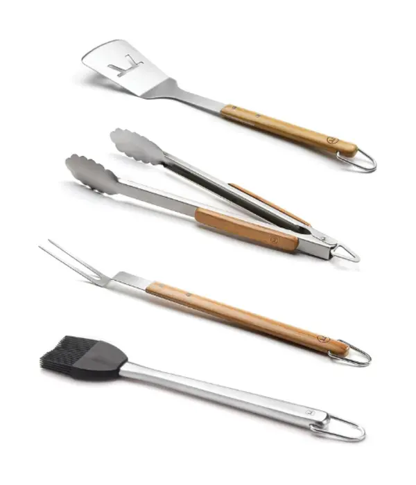 Outset Outset Set of 4 BBQ Tools "Verde"