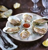 Outset Plateau à huîtres avec 6 compartiments et bol à condiments de Outset
