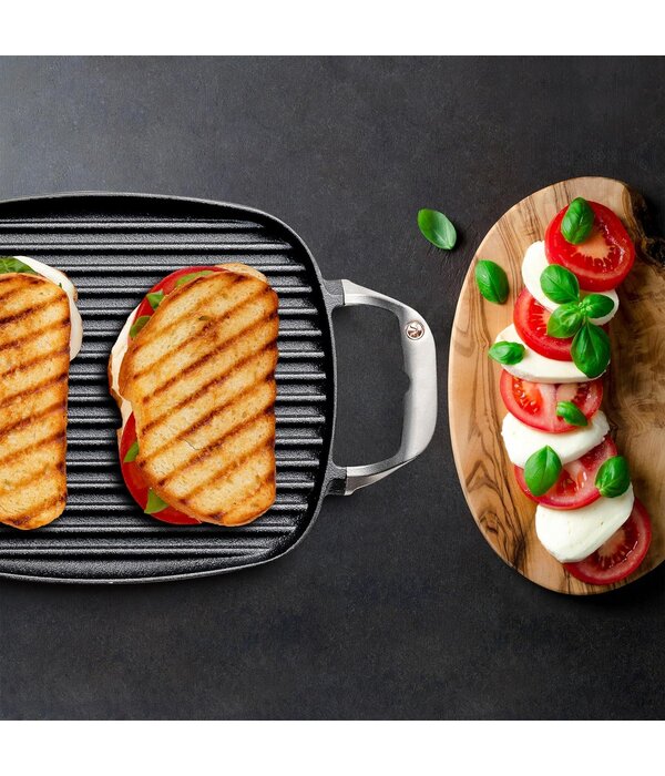 Outset Outset Cast Iron Grill Pan With Ridges