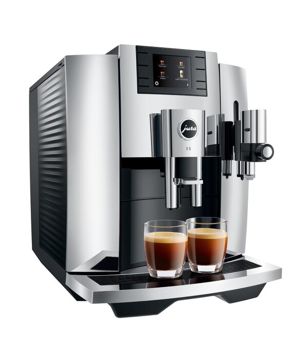 Jura Machine à espresso automatique E8 chrome de Jura