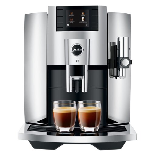 Jura Machine à espresso automatique E8 chrome de Jura
