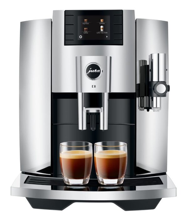 Jura Machine à espresso automatique E8 chrome de Jura
