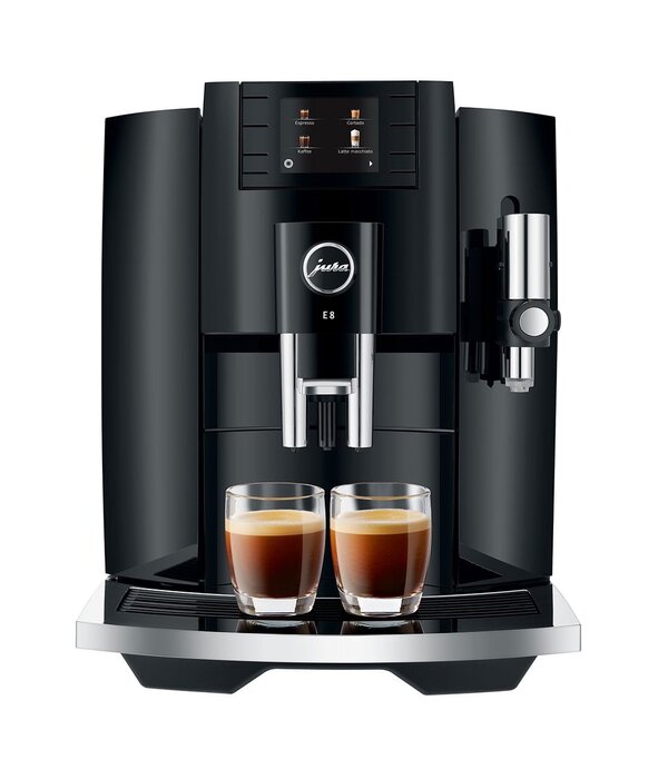 Jura Jura E8 Automatic Espresso Machine, Piano Black