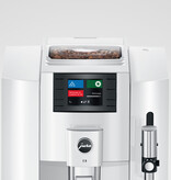 Jura Jura E8 Automatic Espresso Machine, Piano White