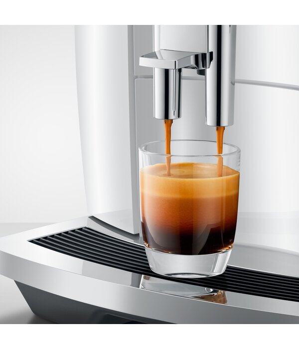 Jura Machine à espresso automatique E8 Blanc Piano de Jura