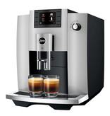 Jura Jura E6 Automatic Coffee Machine, Platinum