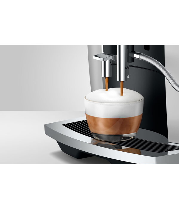 Jura Jura E6 Automatic Coffee Machine, Platinum