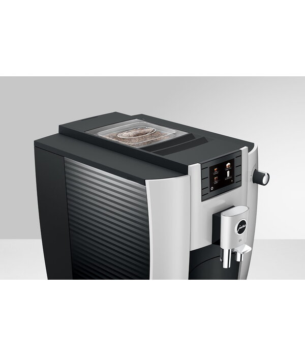 Jura Jura E6 Automatic Coffee Machine, Platinum