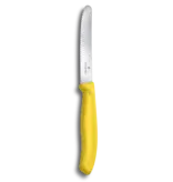 Victorinox Couteau dentelé à tomates "Swiss Classic" 11 cm, jaune de Victorinox