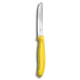 Couteau dentelé à tomates "Swiss Classic" 11 cm, jaune de Victorinox