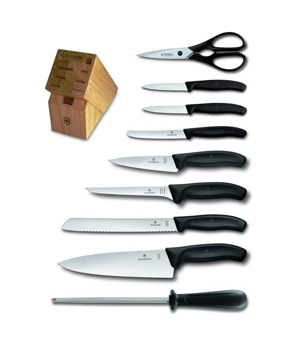 Victorinox Victorinox Swiss Classic 10-Piece Cutlery Block Set