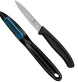 Victorinox Ensemble couteau d'office 8 cm et éplucheur noir de Victorinox