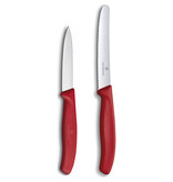 Victorinox Victorinox Swiss Utility and Paring Knife Set, Red
