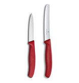 Victorinox Ensemble de couteaux utilitaire et d'office Swiss, rouge de Victorinox