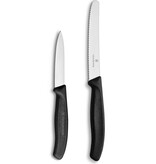 Victorinox Ensemble de couteaux utilitaire et d'office Swiss, noir de Victorinox