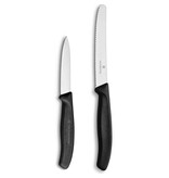 Victorinox Ensemble de couteaux utilitaire et d'office Swiss, noir de Victorinox