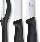 Victorinox Ensemble de couteaux d'office Swiss Classic avec éplucheur, 3 pièces de Victorinox