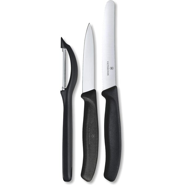 Victorinox Swiss Classic Paring Knife Set with Peeler, 3 Pieces