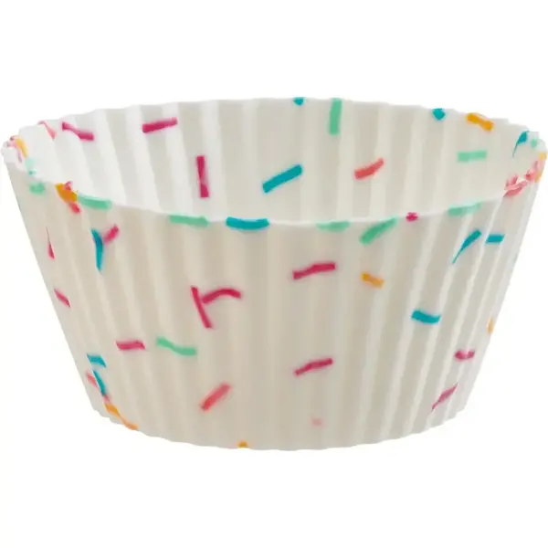Moules à muffins en silicone Confetti, ens/12 de Trudeau