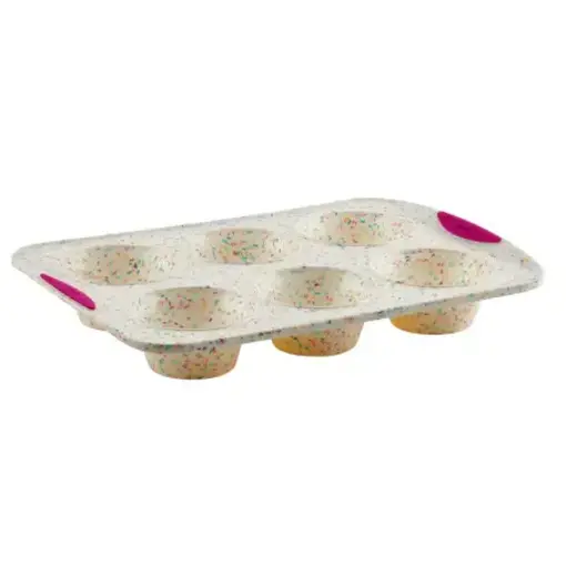 Trudeau Moule 6 muffins en silicone Confetti de Trudeau
