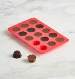 Trudeau Moules pour chocolat Fleur, ens/2 de Trudeau