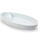 BIA Cordon Bleu BIA Oval White Crudité Plate