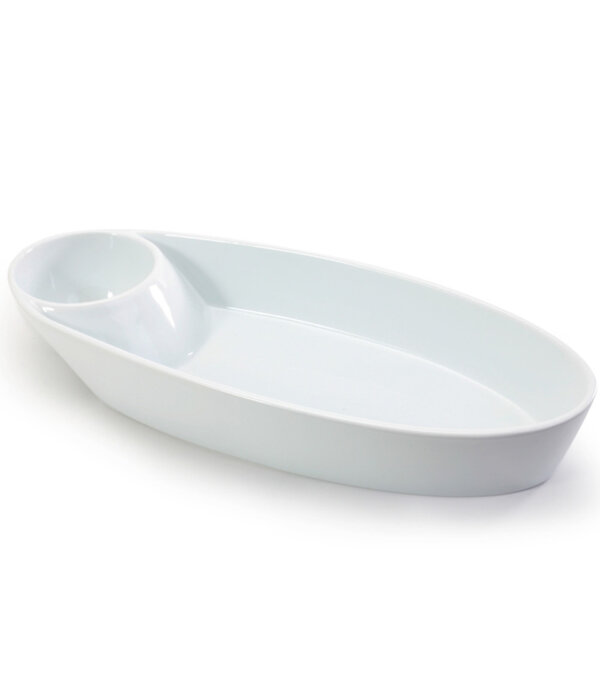 BIA Cordon Bleu BIA Oval White Crudité Plate