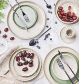 Mesa Assiette en grès "Uno Speckle" 17 cm de Mesa Ceramics