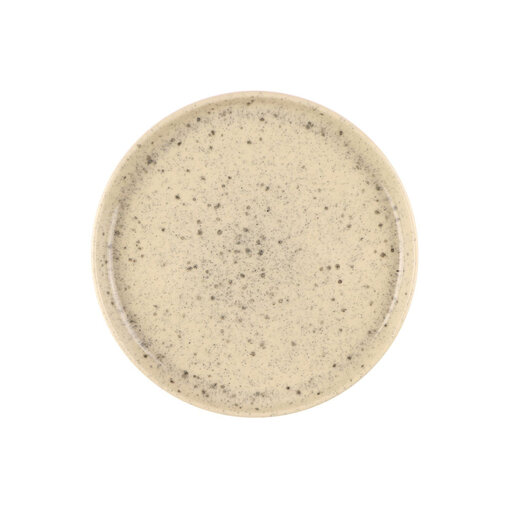 Mesa Assiette en grès "Uno Speckle" 17 cm de Mesa Ceramics