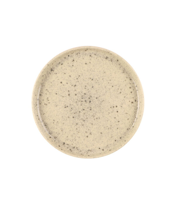 Mesa Assiette en grès "Uno Speckle" 17 cm de Mesa Ceramics